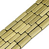 Electroplate Non-magnetic Synthetic Hematite Beads Strands G-S352-41B-01-1