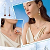 20Pcs 303 Stainless Steel Rhinestone Charms STAS-YW0001-17-5