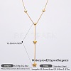 316L Surgical Stainless Steel Y Tassel Necklaces for Women FS-WGE9B28-02-1