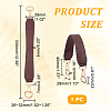 PU Imitation Leather Bag Handles FIND-WH0037-94G-03-2