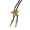 Star Lariat Necklace for Men Women NJEW-WH0011-05AB-2