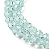 Transparent Baking Paint Glass Beads Strands DGLA-A034-T4mm-D01-3