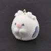 Flocky Resin Pendants FIND-A061-02H-3