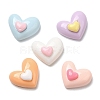 Opaque Resin Cabochons RESI-K027-08-2