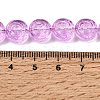 Baking Paint Transparent Glass Beads Strands GL-CBA2ED2-04H-4