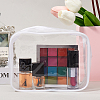 3Pcs Clear Plastic Cosmetic Zipper Bags ABAG-CP0001-10-4