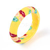 Handmade Polymer Clay Finger Rings CLAY-N013-27B-2