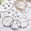   DIY Adjustable Brass Expandable Bangle Making DIY-PH0026-21-6