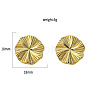 304 Stainless Steel Stud Earrings FS-WGCA6E2-01-4