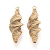 304 Stainless Steel Pendants STAS-T073-77G-1
