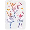 Plastic Drawing Painting Stencils Templates DIY-WH0396-0117-1