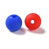 Rubberized Style Imitated Silicone Acrylic Beads X1-MACR-D029-01L-2