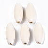Unfinished Natural Wood Beads WOOD-R270-01-1