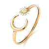 304 Stainless Steel Cuff Bangles for Women BJEW-Z157-01G-02-2