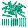 20Pcs Synthetic Turquoise Graduated Spike Beads G-TA0001-44-1