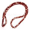 Baking Paint Crackle Glass Bead Strands CCG-S001-6mm-18-2