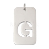 304 Stainless Steel Pendants LS-STAS-M115-01P-G-1