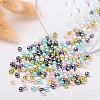 Pastel Mix Pearlized Glass Pearl Beads HY-X006-4mm-12-3