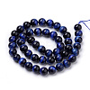 Natural Tiger Eye Beads Strands G-S259-03B-12mm-2