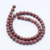 Natural Sesame Jasper/Kiwi Jasper Beads Strands G-F518-23-10mm-2