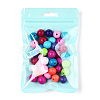 Macaron Color Plastic Yin-yang Resealable Bags OPP-N001-01A-03-3