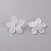 Frosted Acrylic Bead Caps MACR-S371-05A-701-2