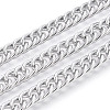 Aluminium Curb Chains CHA-N004-08P-1