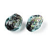 Handmade Foil Lampwork Beads Strands FOIL-T008-07C-3