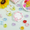 80pcsTransparent Acrylic Beads TACR-SC0001-39-4