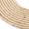 Natural Fossil Beads Strands G-M420-A10-01-3