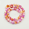 Natural Persian Jade Beads Strands G-D434-8mm-23-2