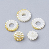Imitation Pearl Acrylic Beads OACR-T004-10mm-15-3
