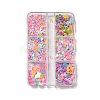 6 Style Ornament Accessories PVC Plastic Paillette/Sequins Beads KY-G024-01-1