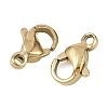 304 Stainless Steel Lobster Claw Clasps STAS-D218-01G-03-2