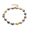 Ion Plating(IP) 304 Stainless Steel Link Bracelets BJEW-H511-01-1