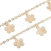 Handmade Brass Flower Chains CHC-Z001-13KCG-1