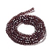 Electroplate Transparent Glass Beads Strands LS-EGLA-A035-T3mm-A13-2