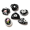 Opaque Resin Decoden Cabochons RESI-Z022-03B-1