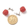 TOHO Japanese Seed Beads Dangle Stud Earrings EJEW-JE04762-01-4