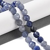 Natural Blue Aventurine Beads Strands G-NH0021-A23-01-2