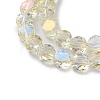 Electroplate Glass Beads Strands EGLA-C010-01A-HR03-3