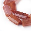 Natural Red Agate Beads Strands G-F595-F04-3