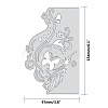 Floral Design Carbon Steel Cutting Dies Stencils DIY-WH0170-010-2