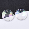 Transparent Acrylic Pendants PACR-R246-044-3