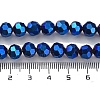 Electroplate Glass Bead Strands LS-EGLA-R042-8mm-01-2