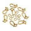 Tibetan Style Hook and Eye Clasps LS-GLF1277Y-NF-2