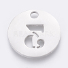 Non-Tarnish 304 Stainless Steel Pendants X-STAS-F233-03-P-2