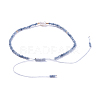 Adjustable Nylon Thread Braided Beads Bracelets BJEW-JB04375-04-3