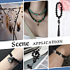 Natural Obsidian Beads Strands G-PH0028-8mm-14-6