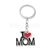 Mother's Day Alloy Enamel Keychains X-KEYC-P020-A01-1